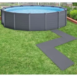 INTEX Protectores suelo acolchados encajables 8 uds 50x50x0,5cm 1,9 m² Discount