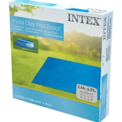 INTEX Tela protectora de suelo para piscina cuadrado 472x472 cm 28048 Clearance