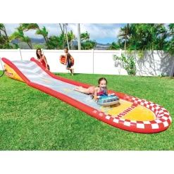 INTEX Tobogán acuático Racing Fun 561x119x76 cm New