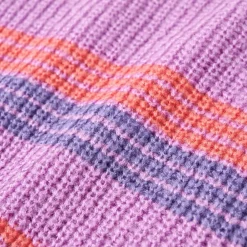 vidaXL Ropa Y Accesorios-Jersey de punto infantil con rayas color lila y rosa 92