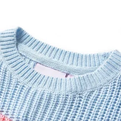 vidaXL Jersey de punto infantil azul 92 Online