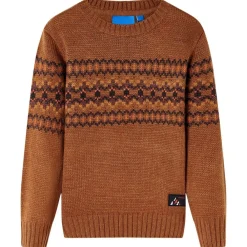 vidaXL Jersey de punto infantil color coñac 92 Co&ntilde;ac Best