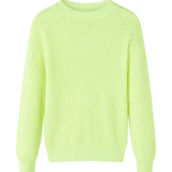 vidaXL Ropa Y Accesorios-Jersey de punto infantil neón 116