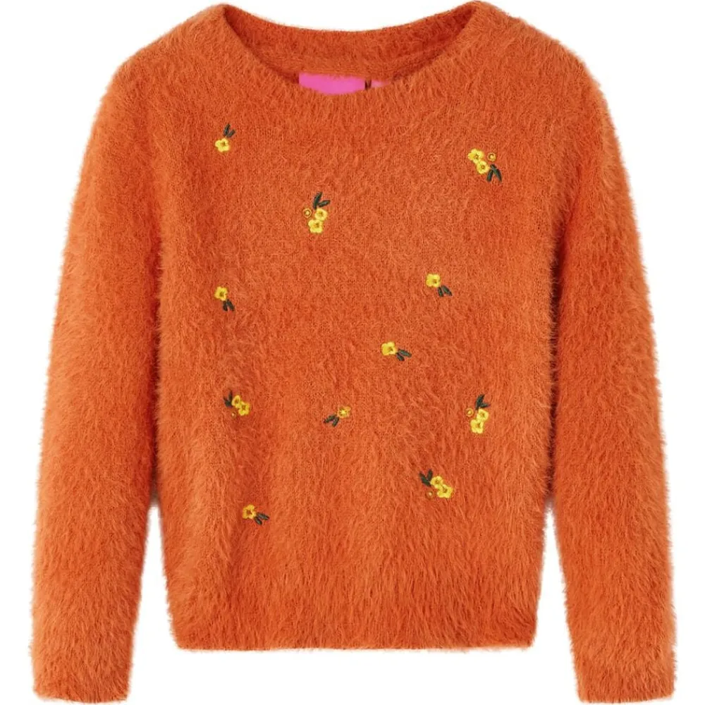 vidaXL Jersey de punto infantil 92 Naranja