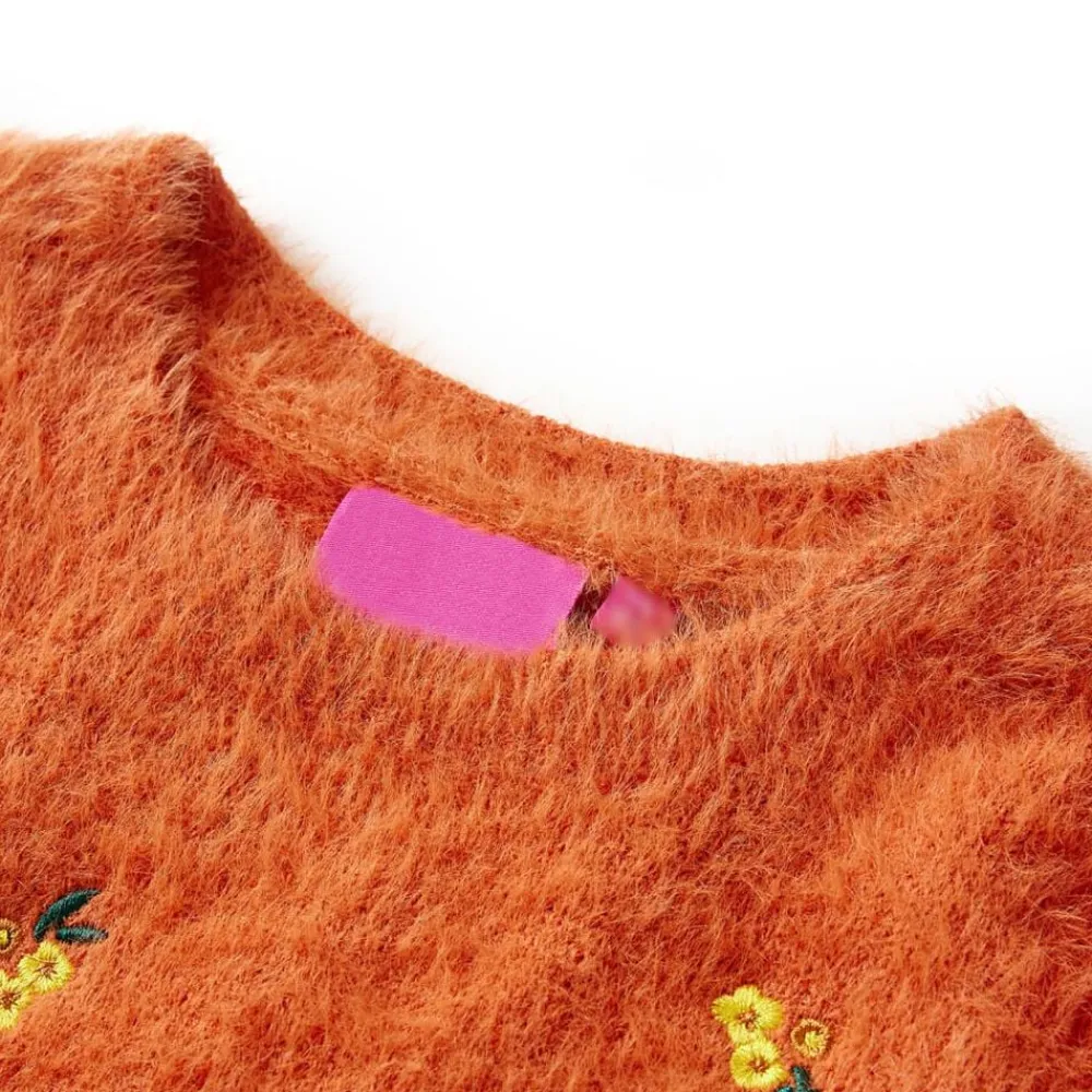 vidaXL Jersey de punto infantil 92 Naranja