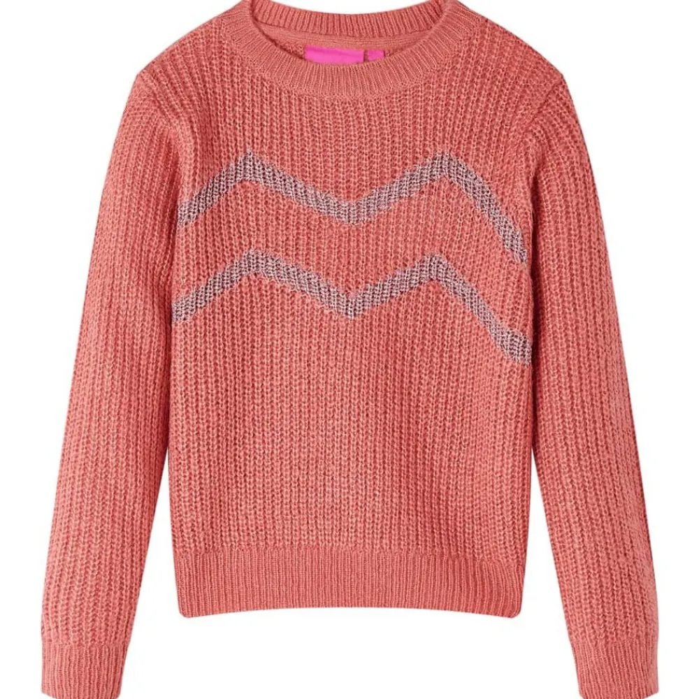 vidaXL Jersey de punto infantil rosa medio 128 Online