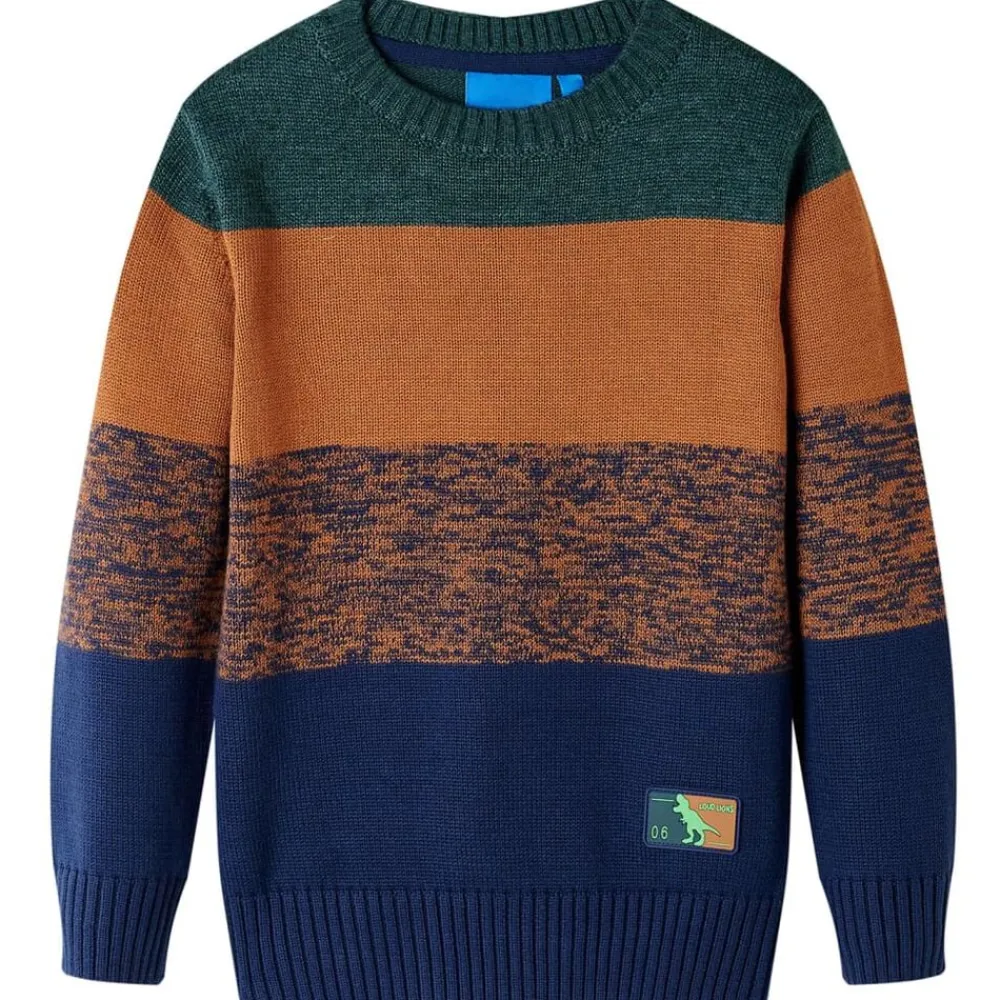 vidaXL Ropa Y Accesorios-Jersey de punto infantil multicolor 92