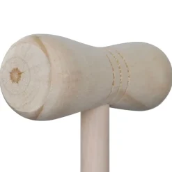 vidaXL Actividades Al Aire Libre-Juego de croquet de madera para 4 jugadores
