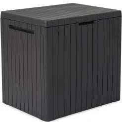 Keter Muebles De Jardín-Caja de almacenamiento de jardín City 113 L