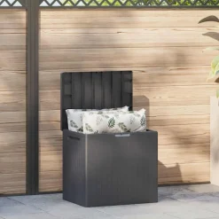 Keter Muebles De Jardín-Caja de almacenamiento de jardín City 113 L