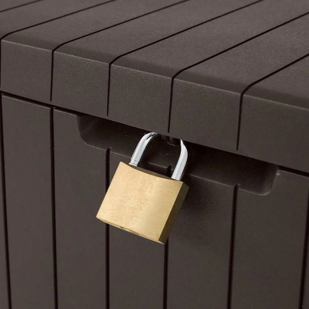 Keter Muebles De Jardín-Caja de almacenamiento de jardín City 113 L