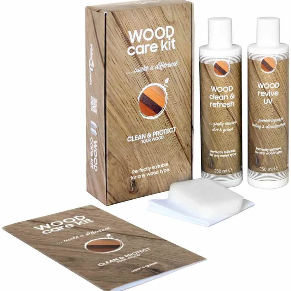 vidaXL Kit de cuidado de la madera CARE KIT 2x250 ml Outlet