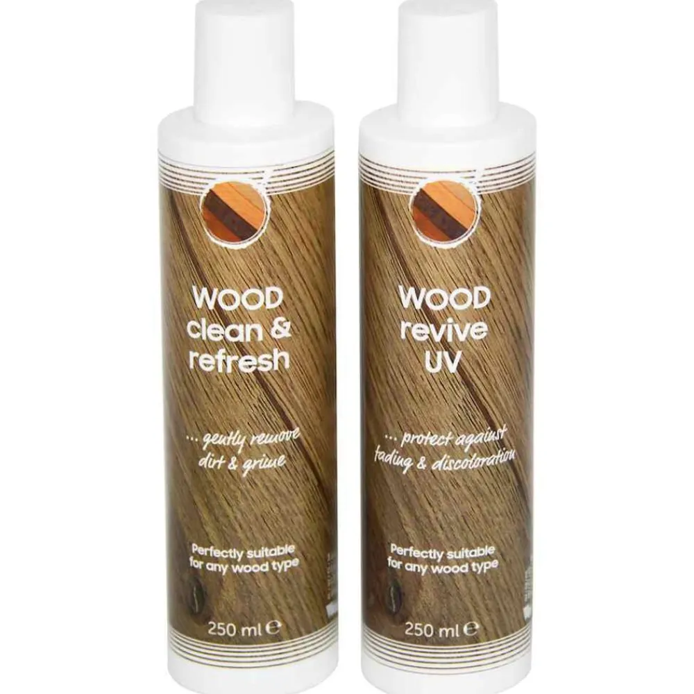 vidaXL Kit de cuidado de la madera CARE KIT 2x250 ml Outlet