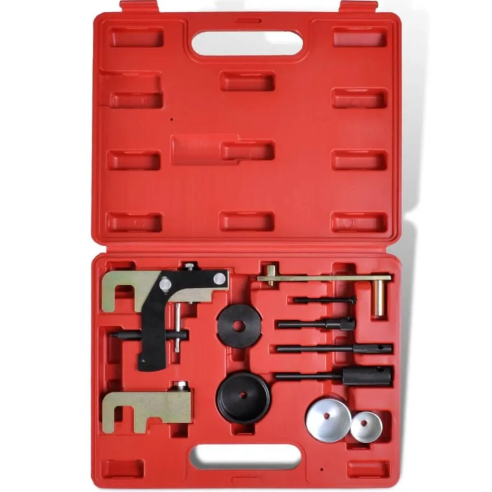 vidaXL Equipo & Herramientas De Taller-Kit de herramientas de bloqueo del árbol de levas para motor diésel
