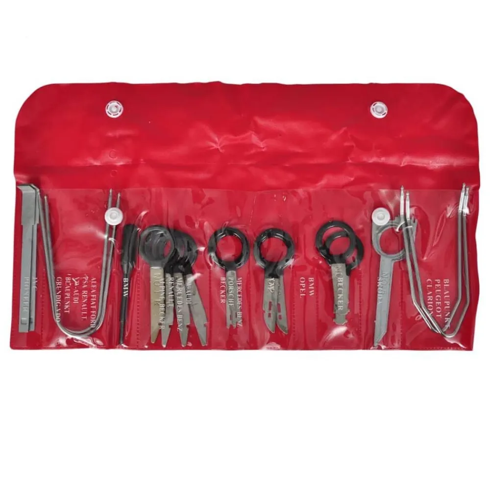 vidaXL Equipo & Herramientas De Taller-Kit de herramientas de radio 20 piezas