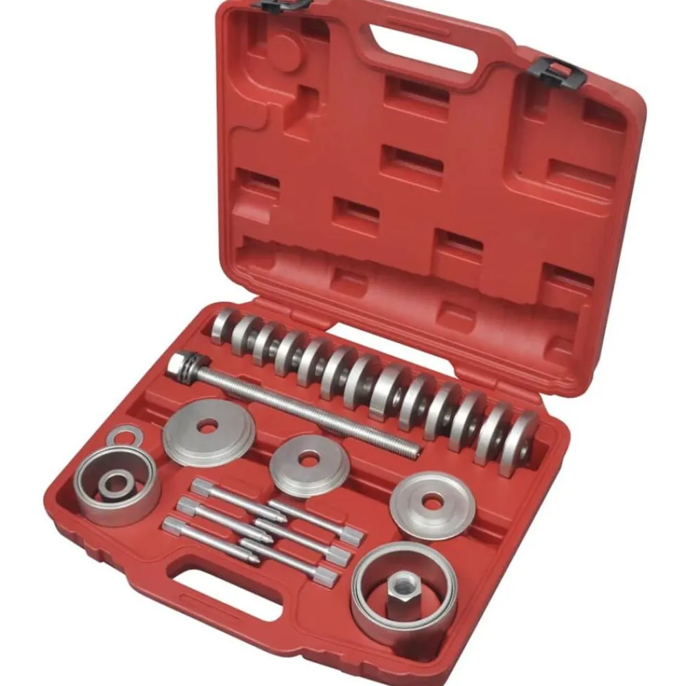 vidaXL Equipo & Herramientas De Taller-Kit de herramientas para instalación y remoción de rodamientos