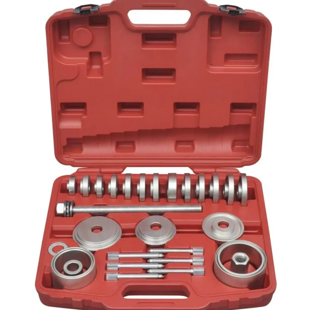 vidaXL Equipo & Herramientas De Taller-Kit de herramientas para instalación y remoción de rodamientos