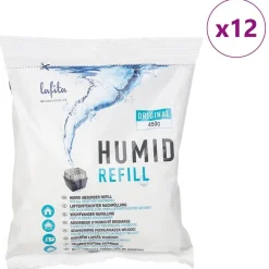 vidaXL Productos Del Hogar-Lafita Absorbentes de humedad de recambio 12 unidades 450 g