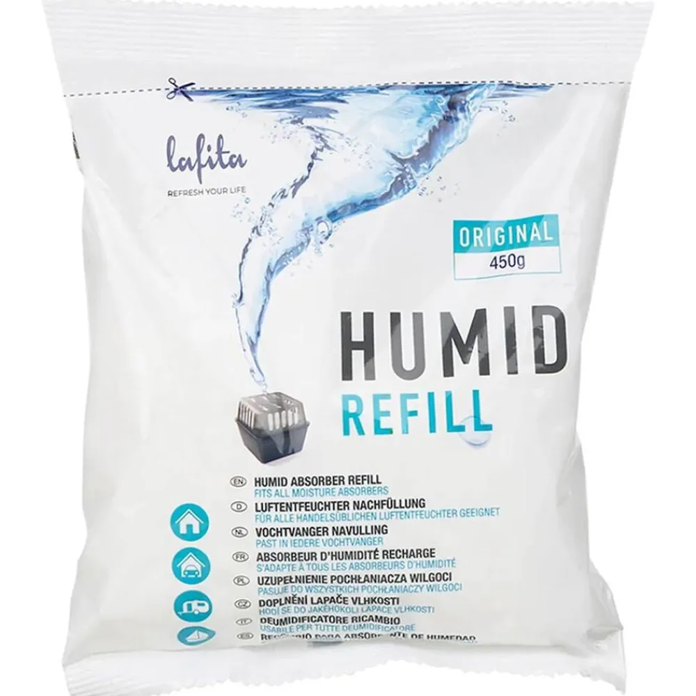 vidaXL Productos Del Hogar-Lafita Absorbentes de humedad de recambio 12 unidades 450 g