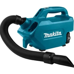 Makita Aspiradora con batería 10,8 V azul Best