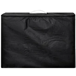 vidaXL Salud Y Belleza-Mesa camilla de masaje de aluminio plegable de 4 cuerpos
