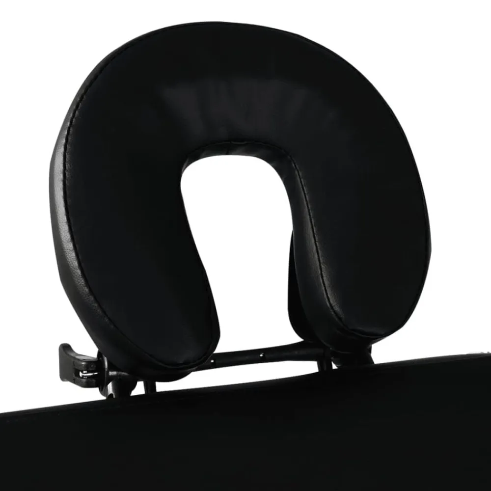 vidaXL Salud Y Belleza-Mesa camilla de masaje de aluminio plegable de tres cuerpos s