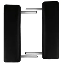 vidaXL Salud Y Belleza-Mesa camilla de masaje de aluminio plegable de tres cuerpos s