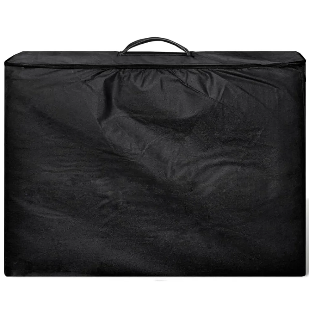 vidaXL Salud Y Belleza-Mesa camilla de masaje de aluminio plegable de tres cuerpos s