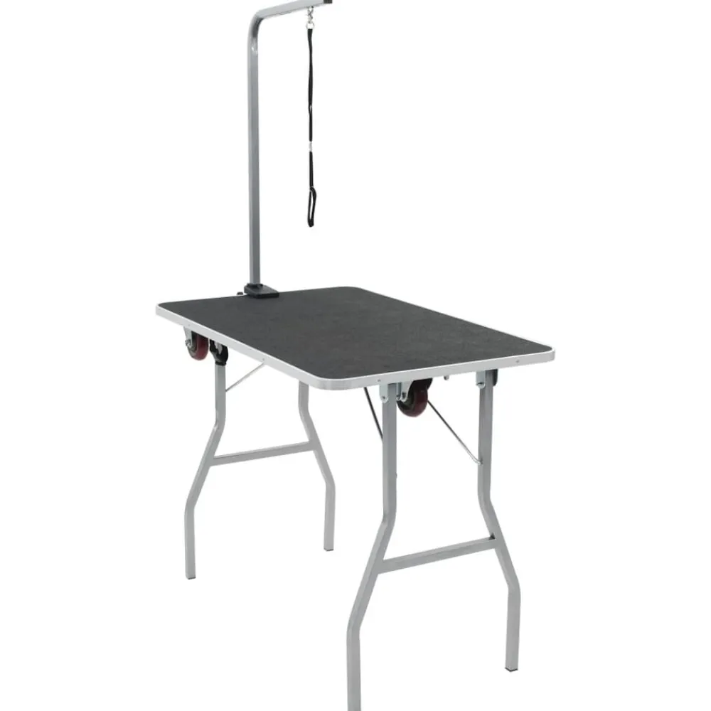 vidaXL Mesa de higiene para mascotas, portátil y con ruedas Best