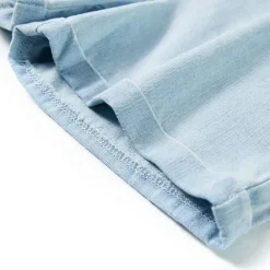 vidaXL Ropa Y Accesorios-Mono infantil de manga corta azul suave 92