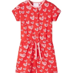 vidaXL Ropa Y Accesorios-Mono infantil rojo 104