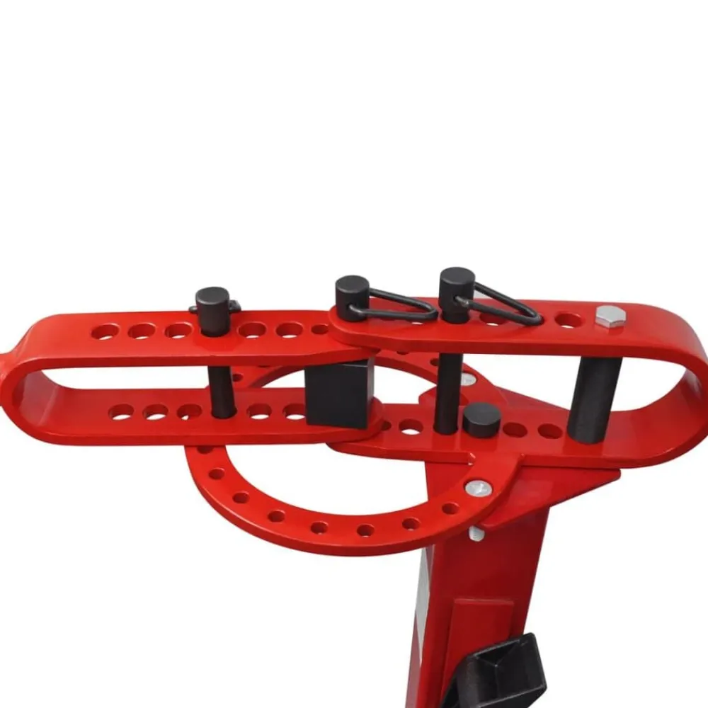 vidaXL Máquina dobladora manual de tubos de acero Hot