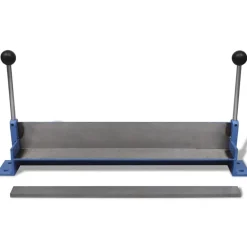 vidaXL Herramientas-Máquina plegadora manual de placas de acero, 450 mm