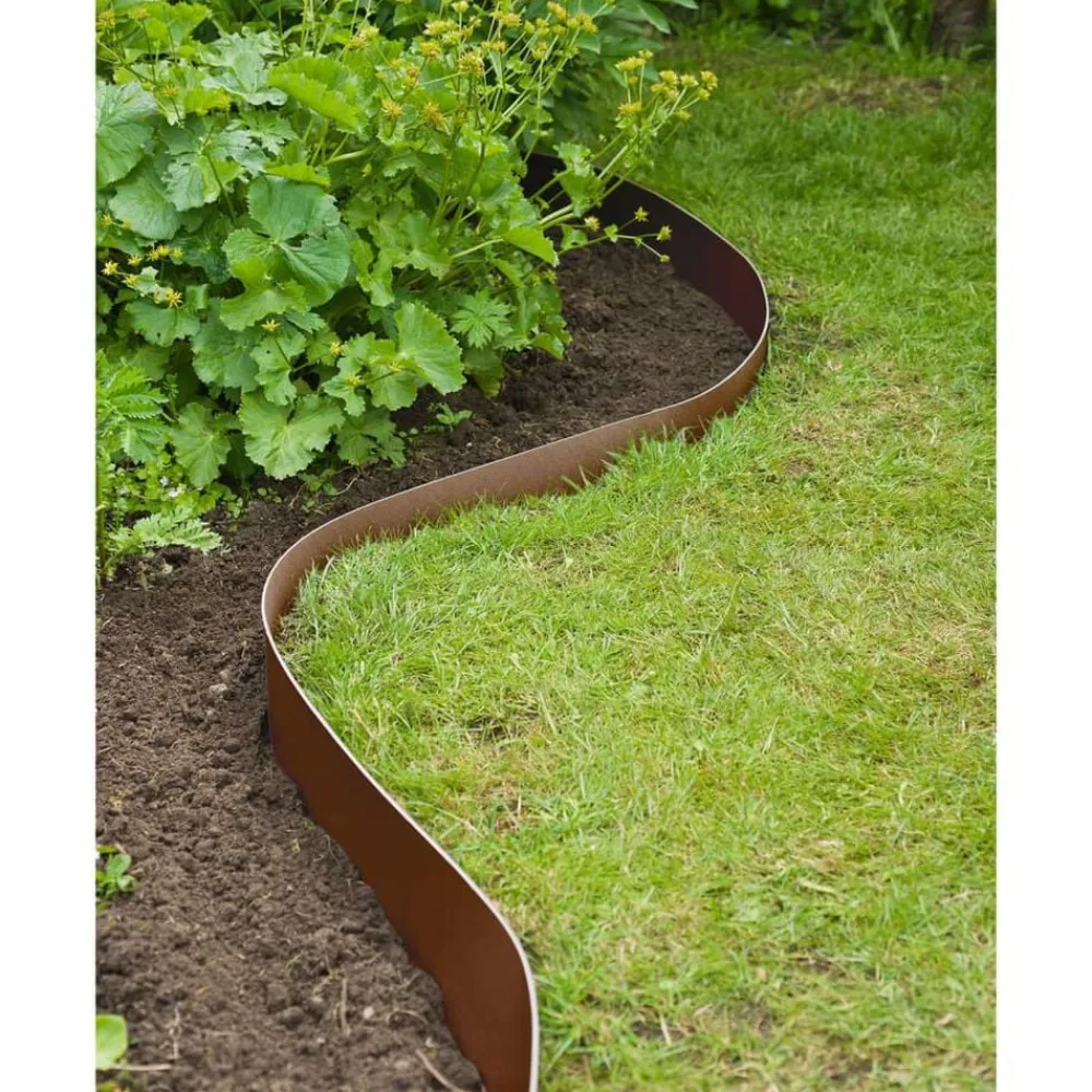 Nature Bordura de jardín 0,15x10 m Terracota Sale