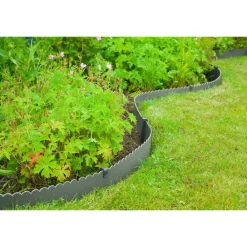 Nature Vallas De Jardín-Bordura decorativa de jardín 0,13x12 m 3 mm