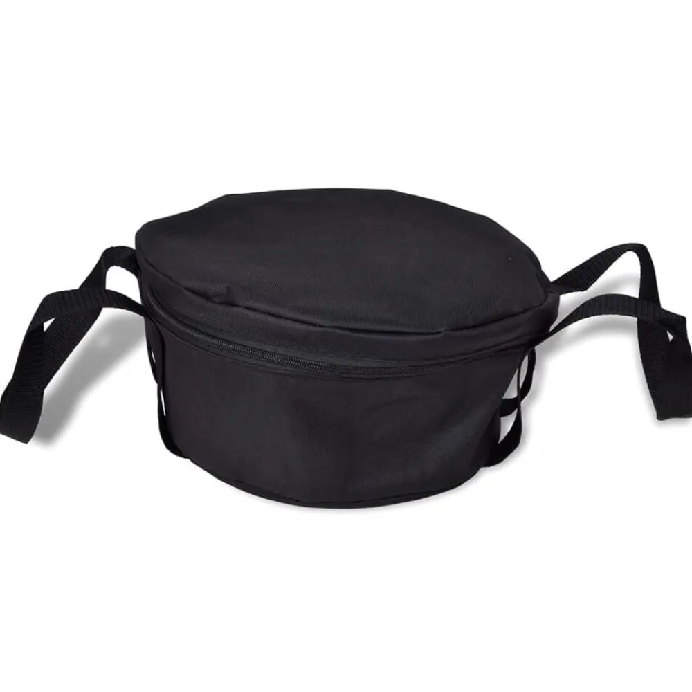 vidaXL Cocina Y Comedor-Olla holandés incluye accesorios, 11,3 L