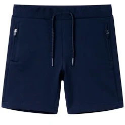 vidaXL Ropa Y Accesorios-Pantalón corto de niños azul marino 116