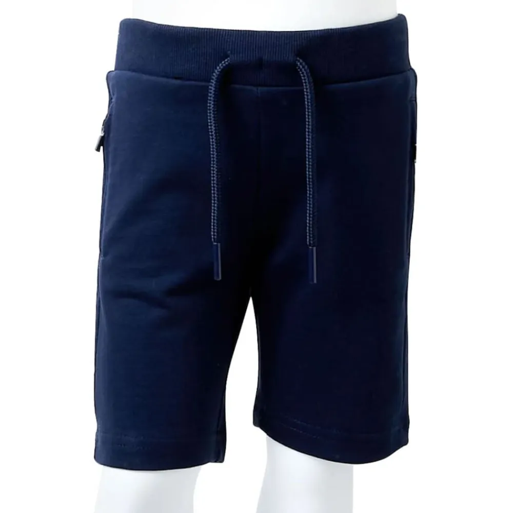 vidaXL Ropa Y Accesorios-Pantalón corto de niños azul marino 116