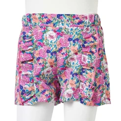 vidaXL Ropa Y Accesorios-Pantalón corto de niños rosa fucsia 104