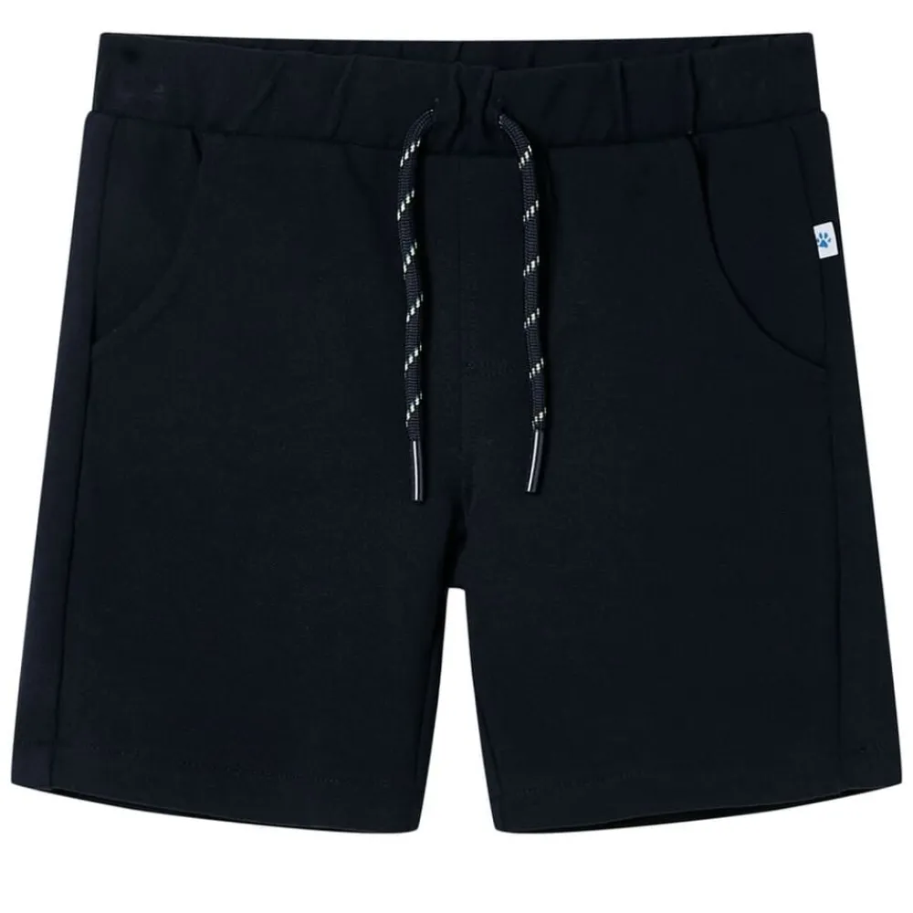 vidaXL Ropa Y Accesorios-Pantalón corto infantil con cordón azul marino 92