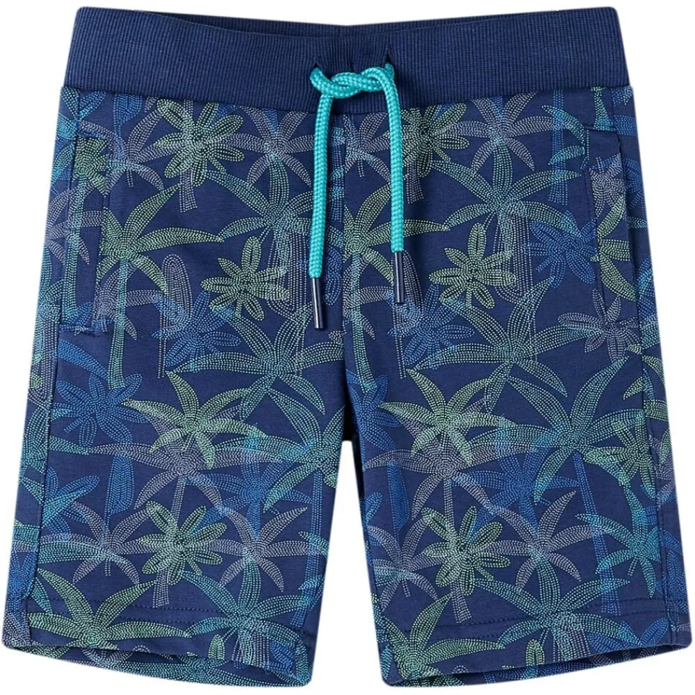 vidaXL Pantalón corto infantil con cordón azul marino 104 Best
