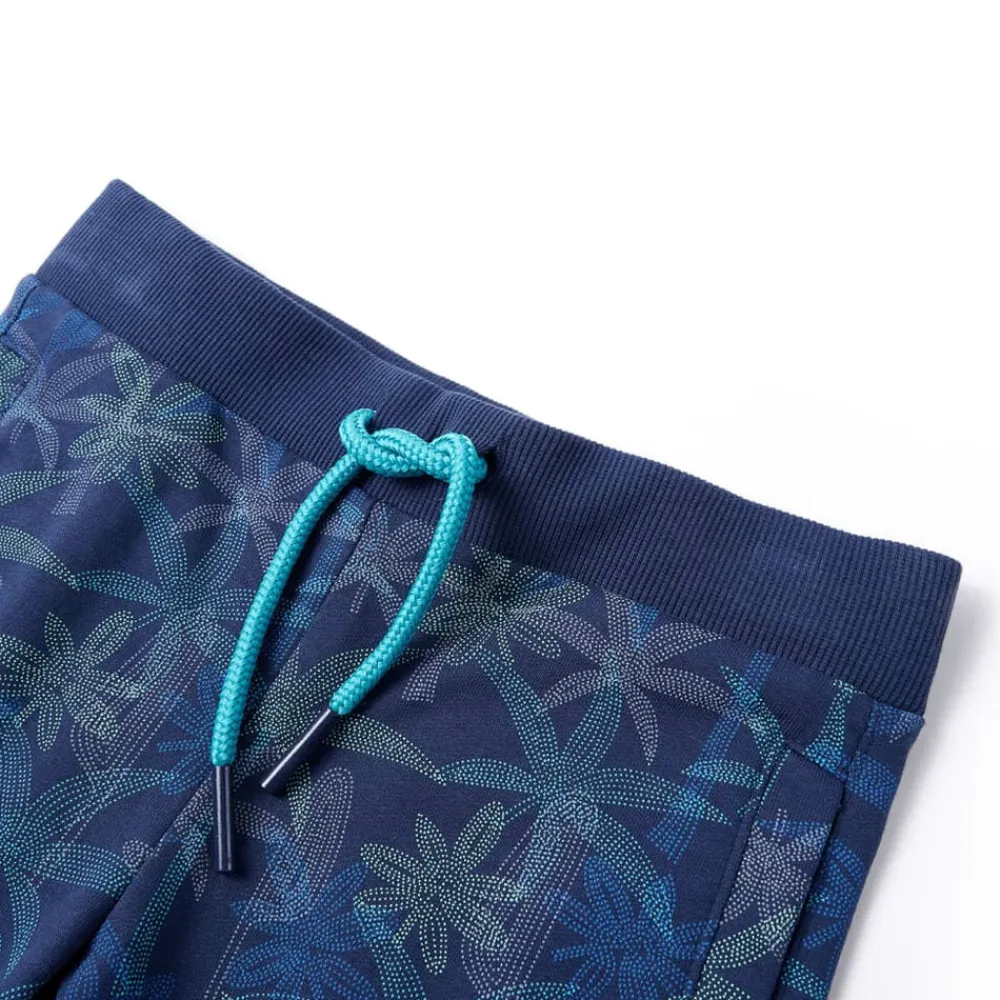 vidaXL Pantalón corto infantil con cordón azul marino 104 Best