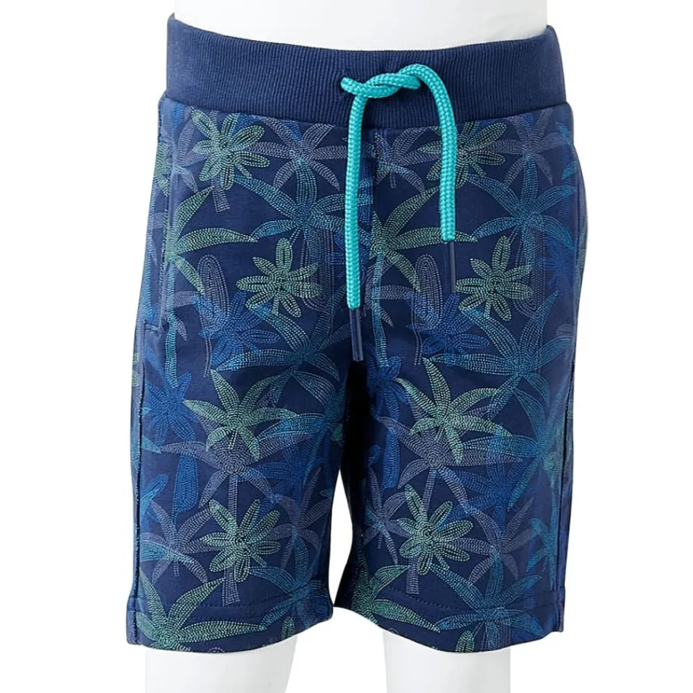 vidaXL Pantalón corto infantil con cordón azul marino 104 Best