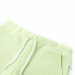 vidaXL Pantalón corto infantil con cordón amarillo neón 140 Best