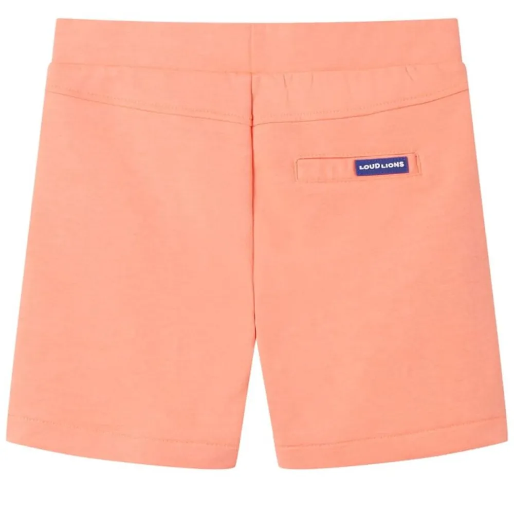 vidaXL Ropa Y Accesorios-Pantalón corto infantil con cordón naranja neón 128