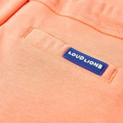 vidaXL Ropa Y Accesorios-Pantalón corto infantil con cordón naranja neón 128