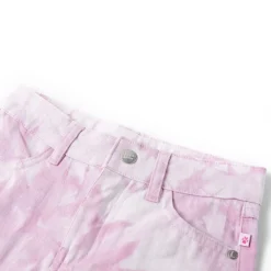 vidaXL Ropa Y Accesorios-Pantalón corto infantil rosa 104