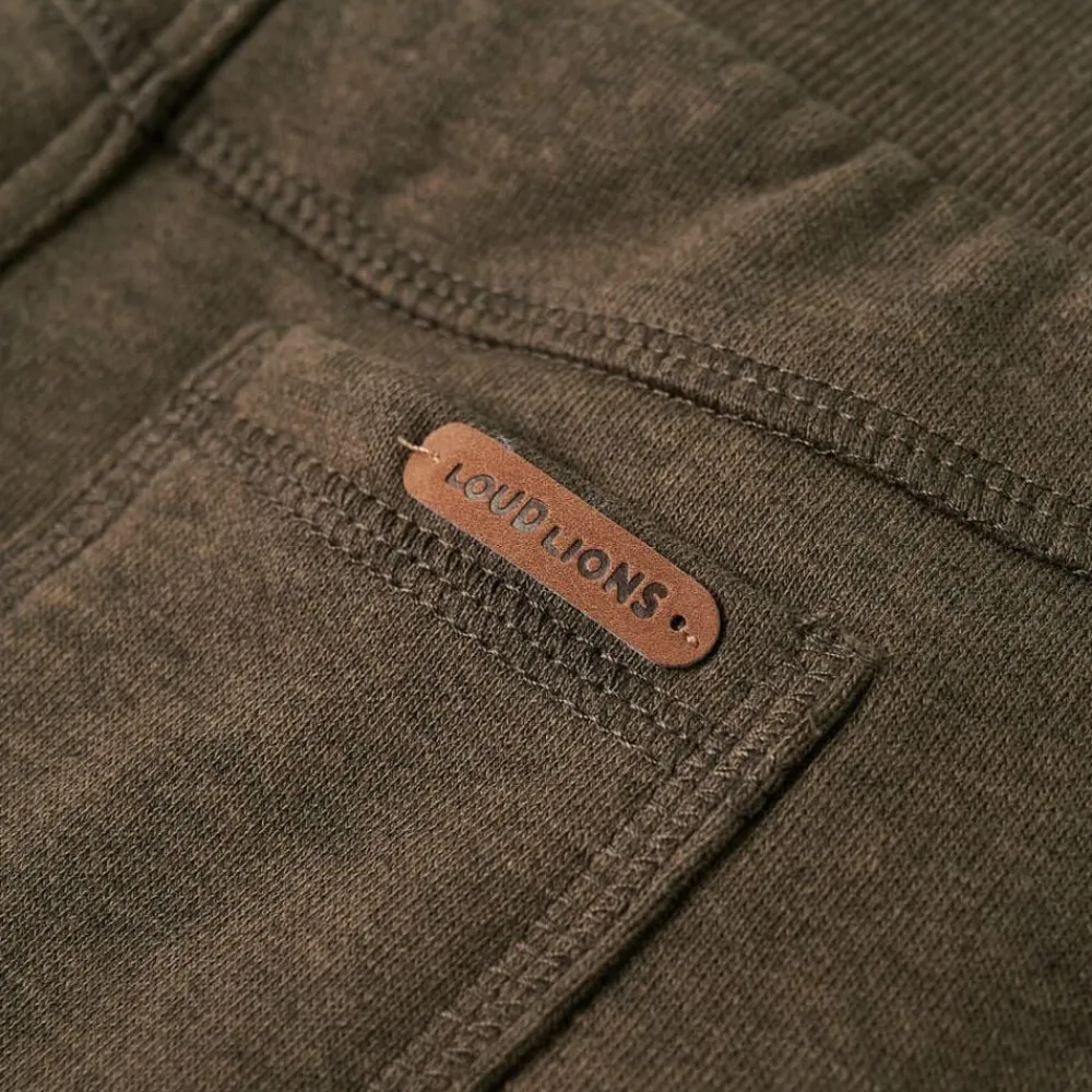 vidaXL Pantalón de chándal infantil caqui mélange 92 Online