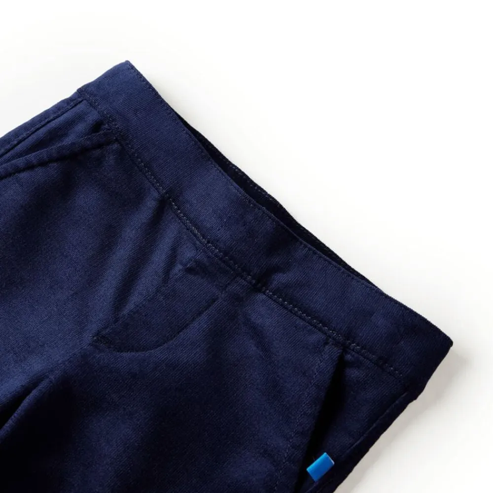 vidaXL Pantalón infantil 92 Azul marino oscuro Sale