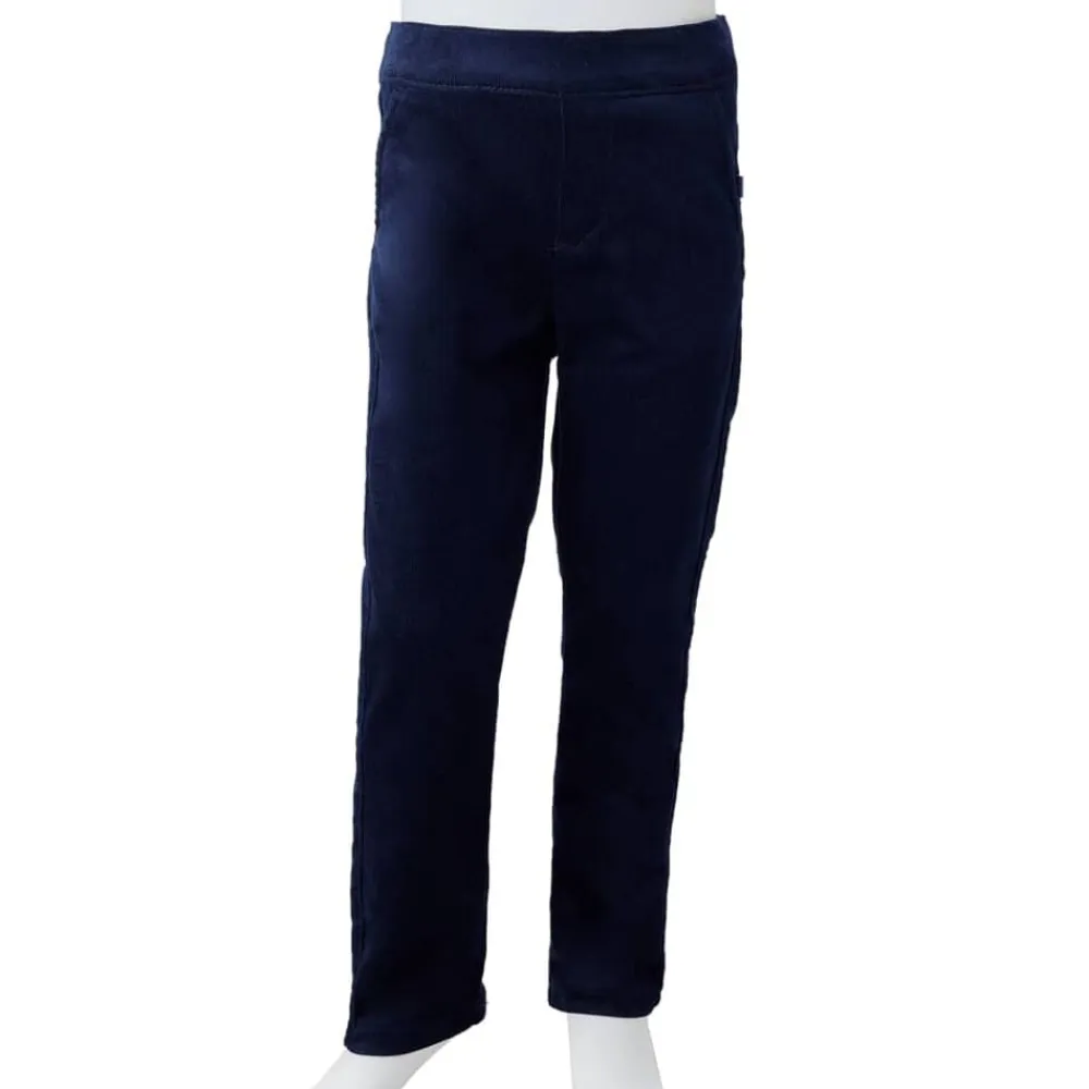 vidaXL Pantalón infantil 92 Azul marino oscuro Sale